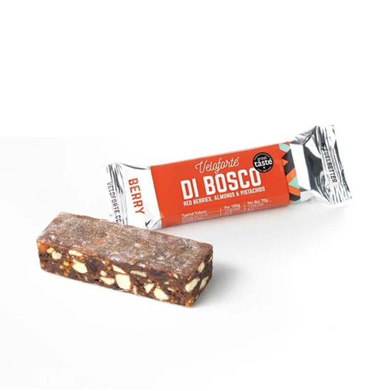Veloforte Di Bosco Protein Bar in Red Berries/Almonds/Pistachios